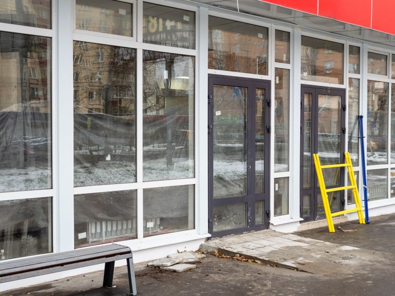 Storefront Doors Installation